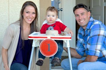 Celebrating my son's first birthday with healthy food options and a Paleo smash cake!