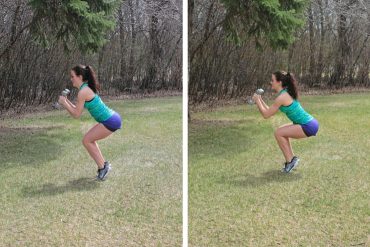 Summer Bikini Workout Series Part 3 - Lower Body. Balance leg pulses