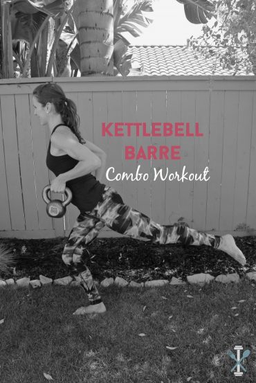 Love barre? And strength training? You have to try this kettlebell barre combo workout. It's awesome for a total body circuit