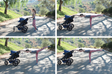This moving barre stroller workout is THE barre-inspired stroller circuit to do! Seat Lifters