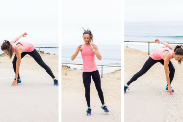 No equipment home cardio workout - suicide drills
