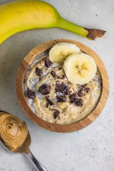 Chunky Monkey Chia Seed Pudding